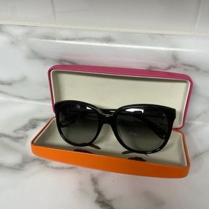 Kate Spade Black Kiersten Sunglasses
